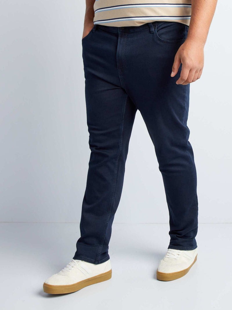 Slim-fit denim broek BLAUW - Kiabi