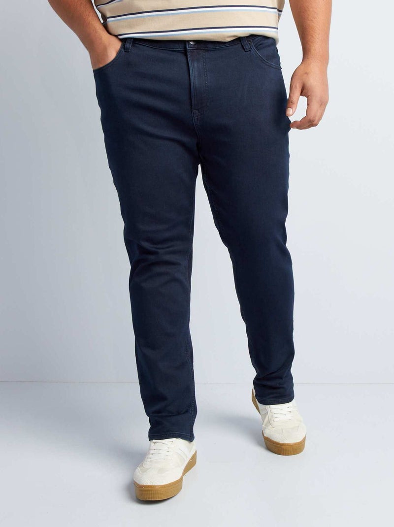 Slim-fit denim broek BLAUW - Kiabi