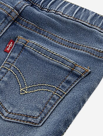 Slim-fit dobby-jeans met trekband - Levi's Kids