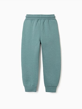 Slim fit geborstelde joggers met print