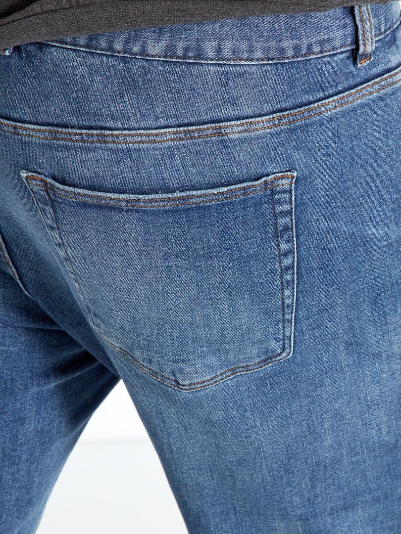 Bonus Boekhouder beu Slim-fit jeans - 56/32L - BLAUW - Kiabi - 29.00€