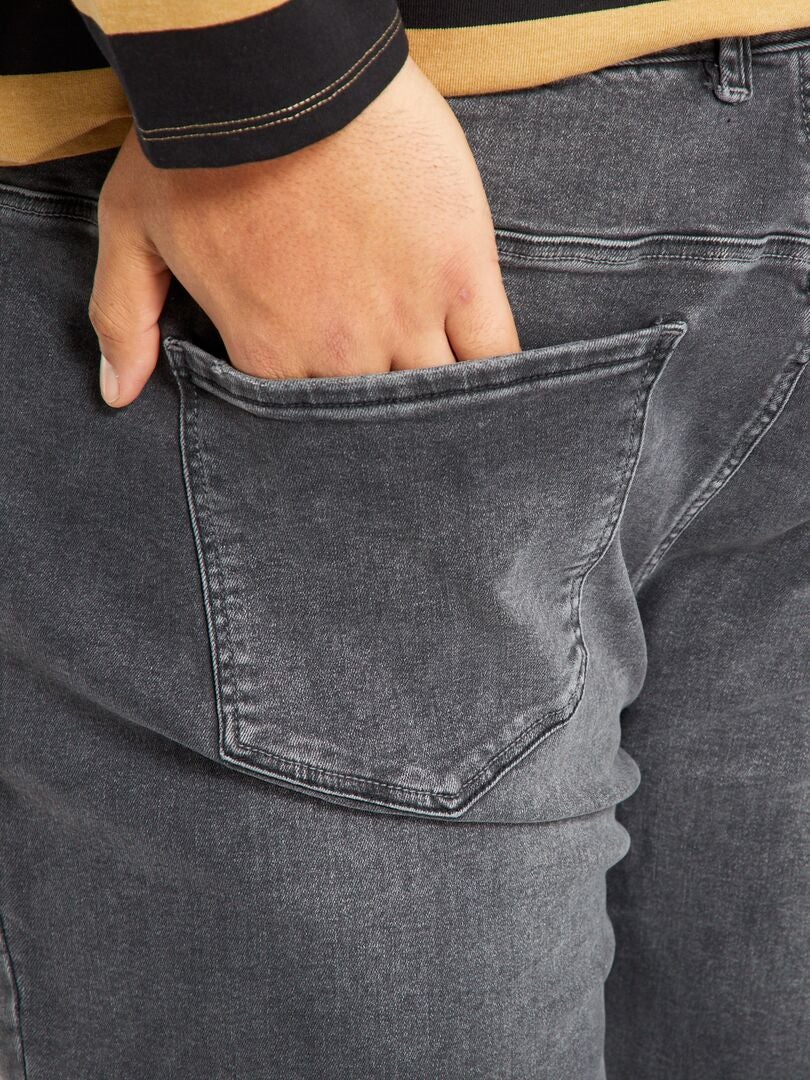 Robijn Taille bijnaam Slim-fit jeans - 56/32L - GRIJS - Kiabi - 29.00€