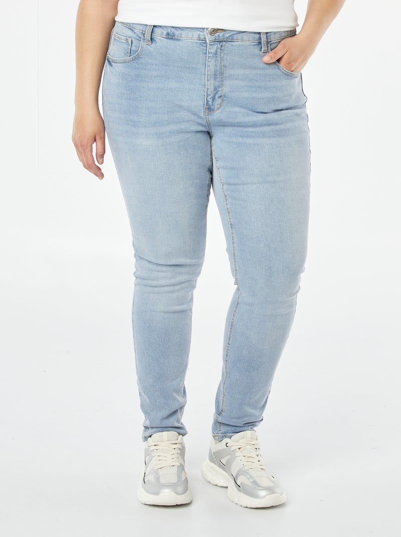 Slim-fit jeans - L30 BLAUW - Kiabi