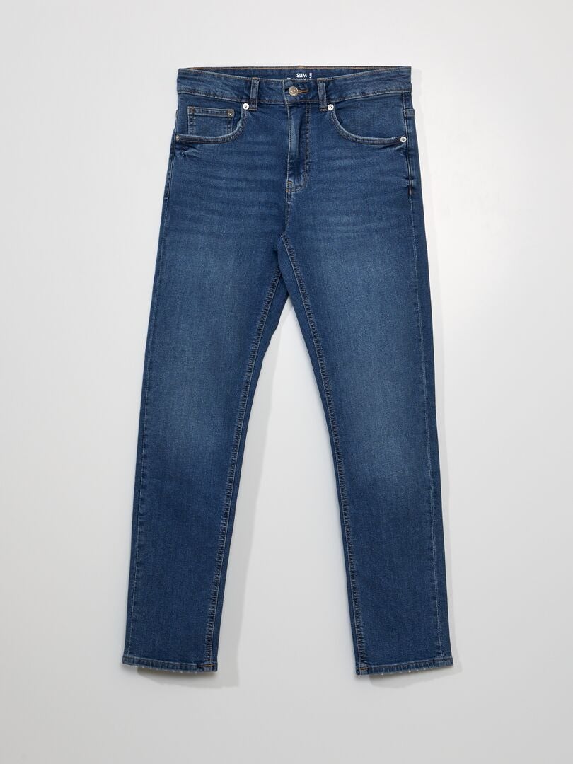Slim-fit jeans - L30 BLAUW - Kiabi