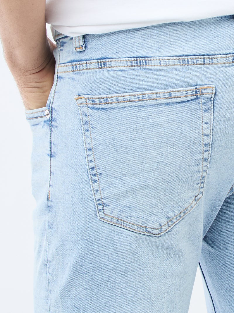 Slim-fit jeans - L30 Blauw - Kiabi