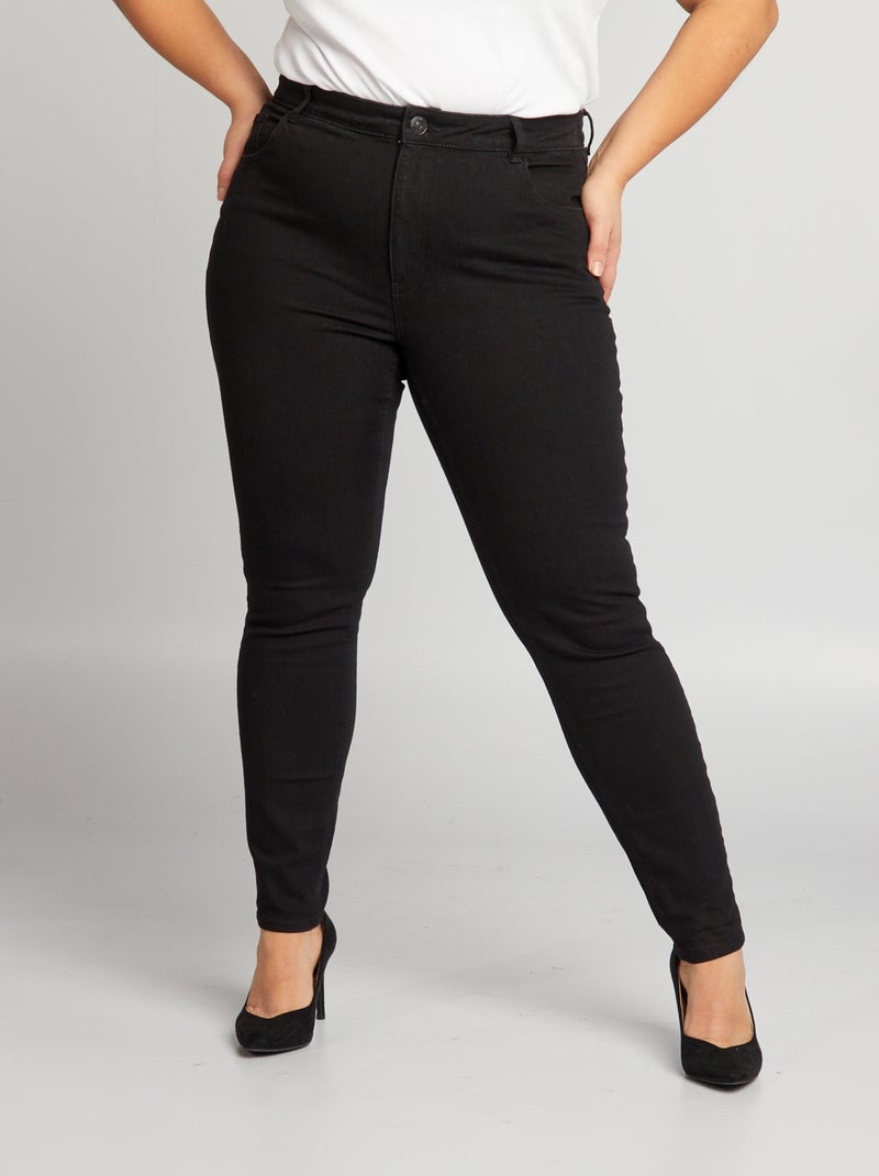 Slim-fit jeans - L30 ZWART - Kiabi