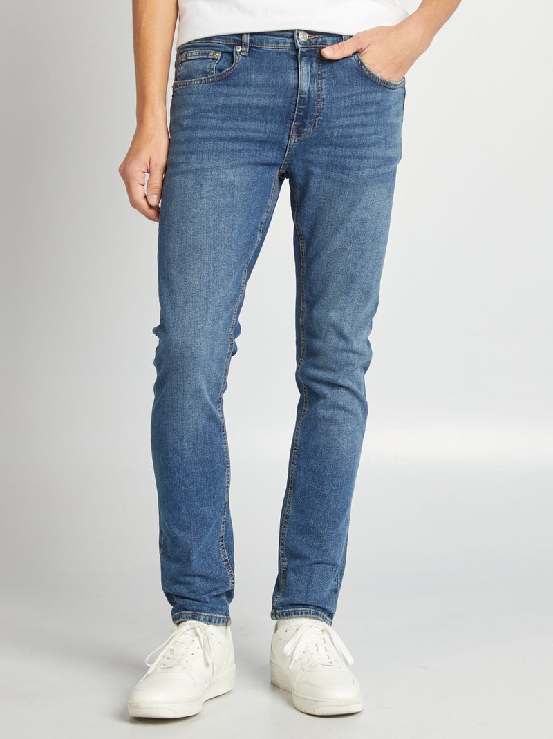 Slim-fit jeans - L32 BLAUW - Kiabi