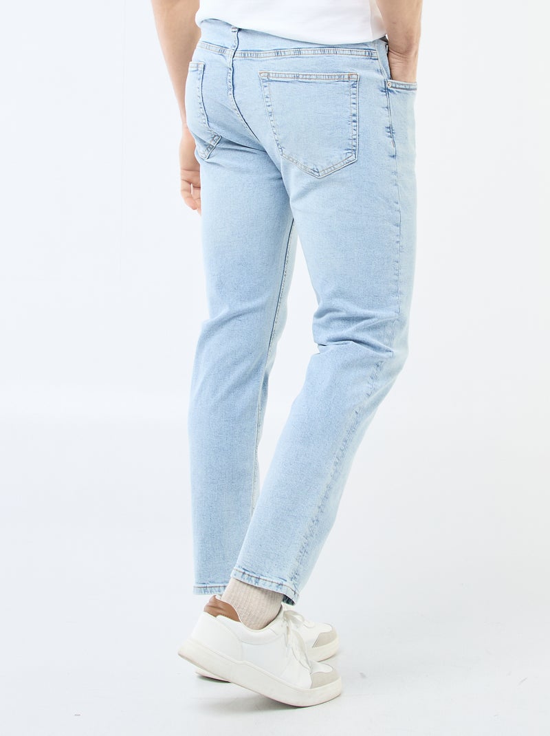 Slim-fit jeans - L32 Blauw - Kiabi