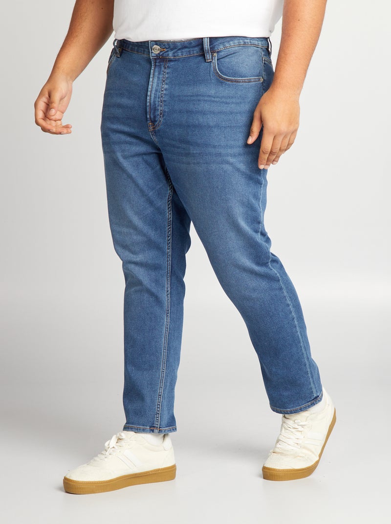 Slim-fit jeans - L32 BLAUW - Kiabi