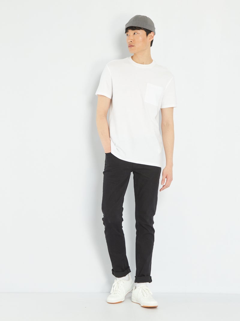 Slim-fit jeans - L32 ZWART - Kiabi