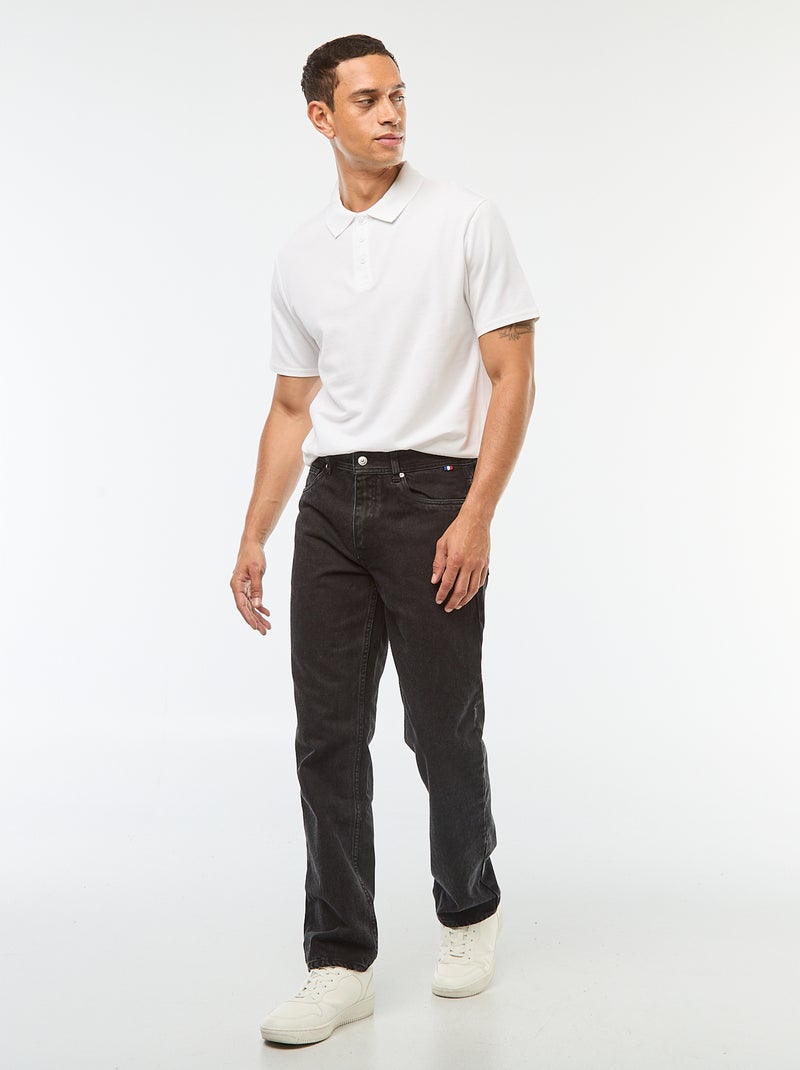 Slim-fit jeans - Made in France Zwart - Kiabi