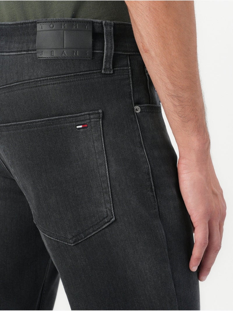 Slim-fit jeans - Tommy jeans Zwart - Kiabi