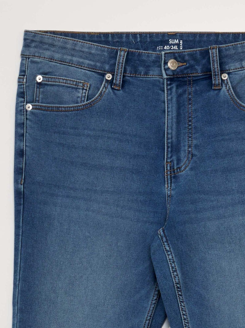 Slim-fit jeans BLAUW - Kiabi