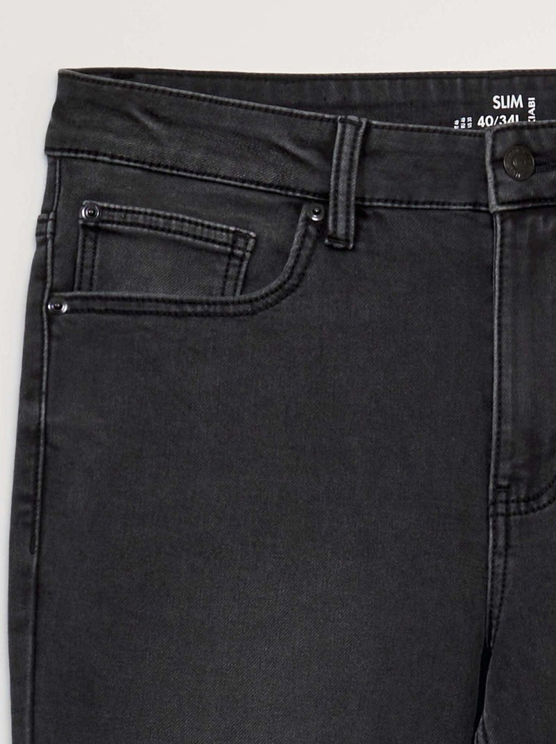 Slim-fit jeans GRIJS - Kiabi