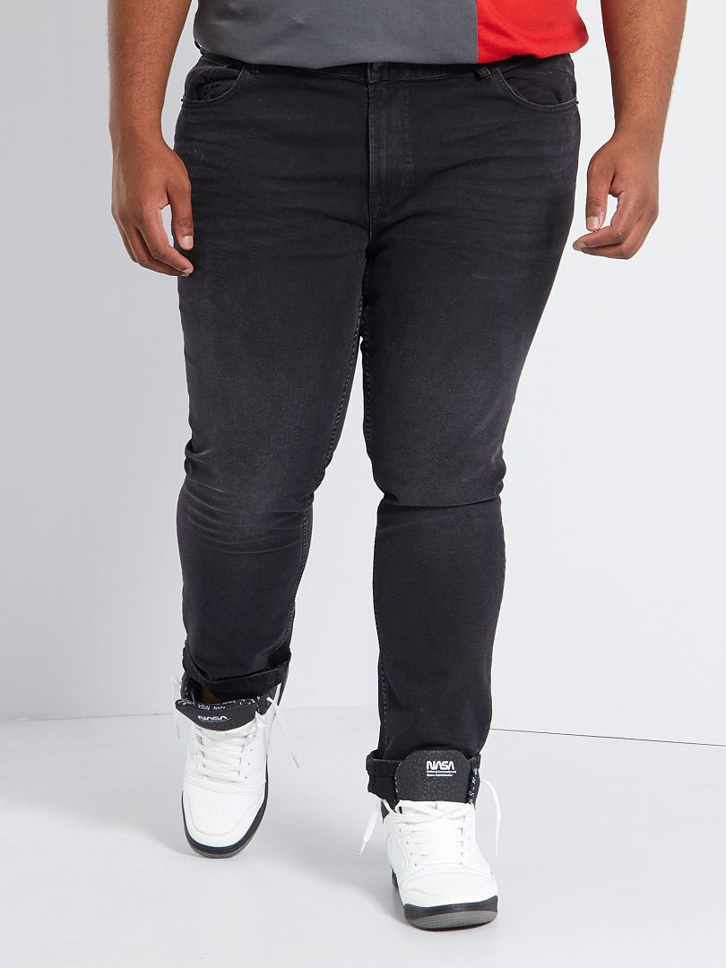 Slim-fit jeans L30 GRIJS - Kiabi