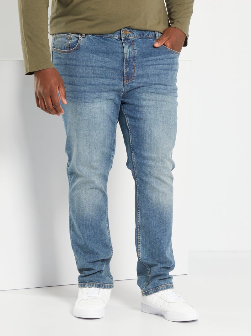 Slim-fit jeans L32 BLAUW - Kiabi