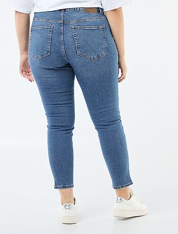 Slim-fit jeans met hoge taille - L28