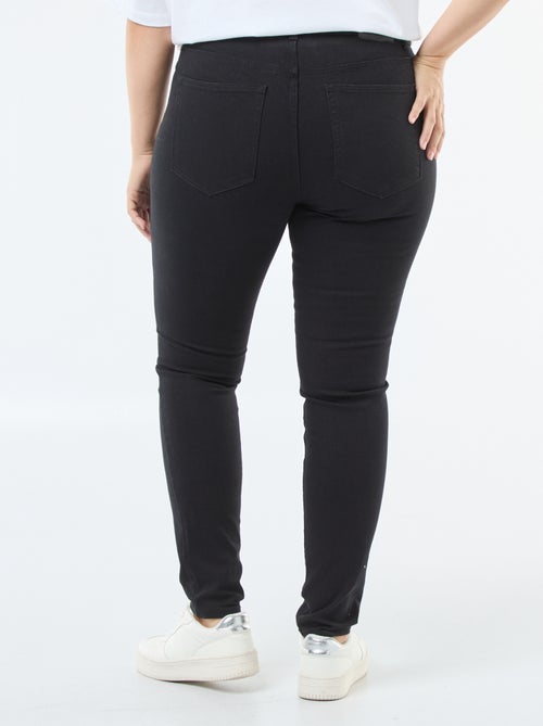 Slim-fit jeans met hoge taille - L28 - Kiabi