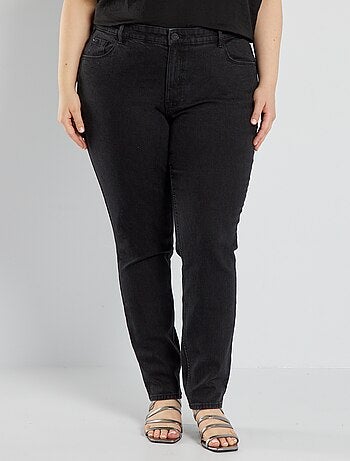 Slim-fit jeans met hoge taille - L34