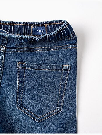Slim fit jeans met trekkoord