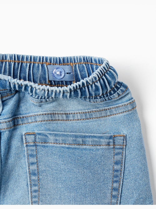Slim fit jeans met trekkoord - Kiabi Slim fit jeans met trekkoord - Kiabi
