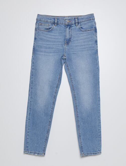 Slim-fit jeans met verstelbare taille - Kiabi