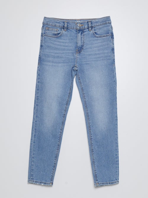 Slim-fit jeans met verstelbare taille - Kiabi