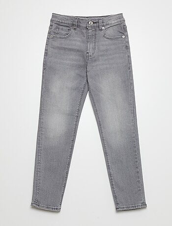 Slim-fit jeans met verstelbare taille