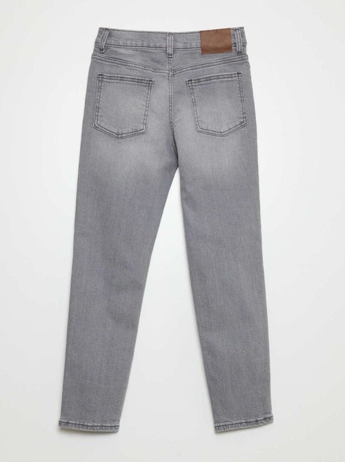 Slim-fit jeans met verstelbare taille - Kiabi