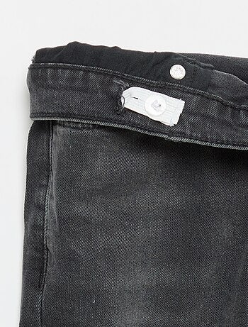 Slim-fit jeans met verstelbare taille