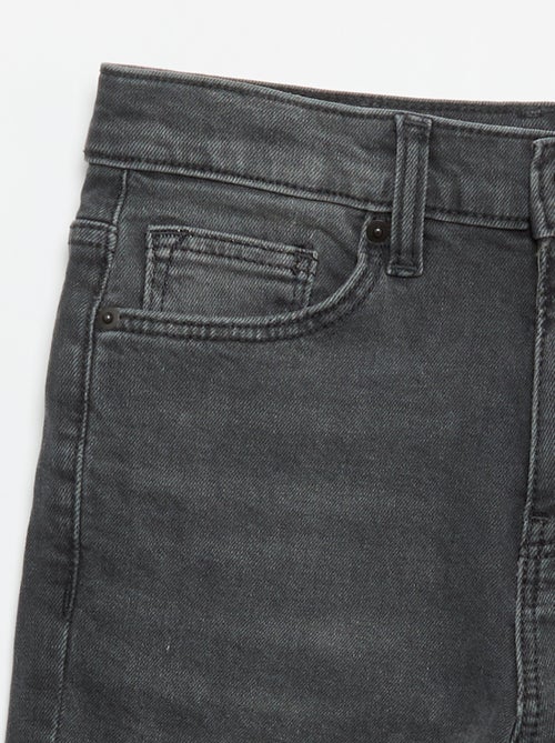 Slim-fit jeans met verstelbare taille - Kiabi