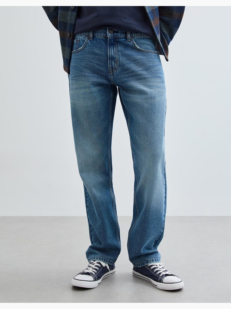 Slim fit jeans, MO Fashion Blauw - Kiabi