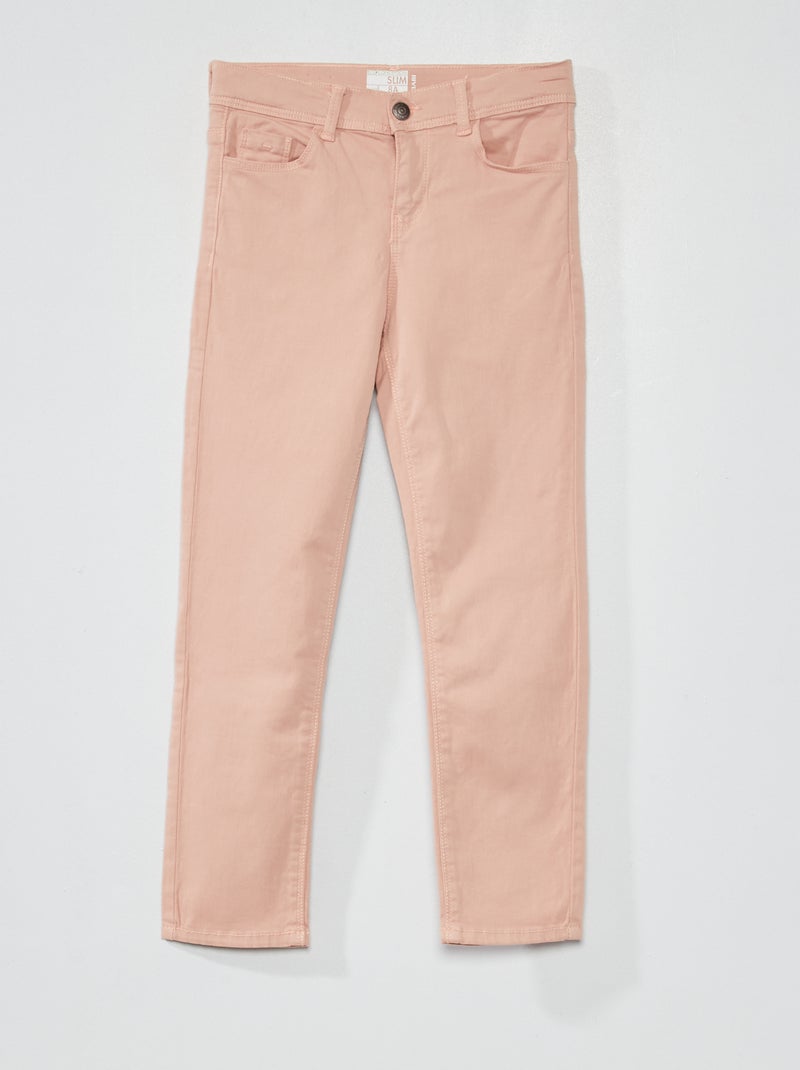 Slim-fit jeans roze - Kiabi