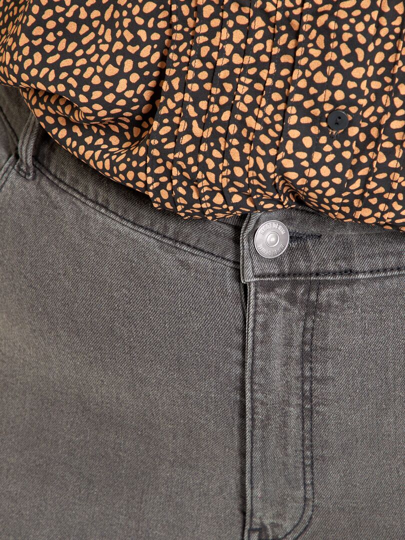 Slim-fit jeans van stretchdenim GRIJS - Kiabi