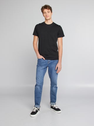 Slim-fit jeans van stretchkatoen - L36