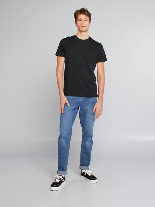 Slim-fit jeans van stretchkatoen - L38 - Kiabi