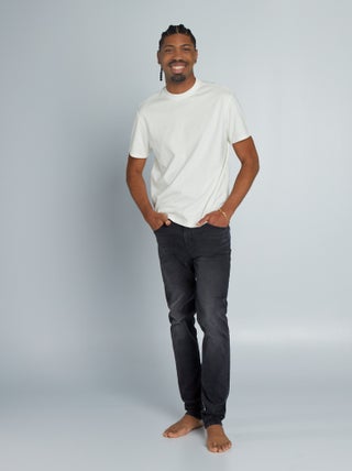 Slim-fit jeans van stretchkatoen - L38