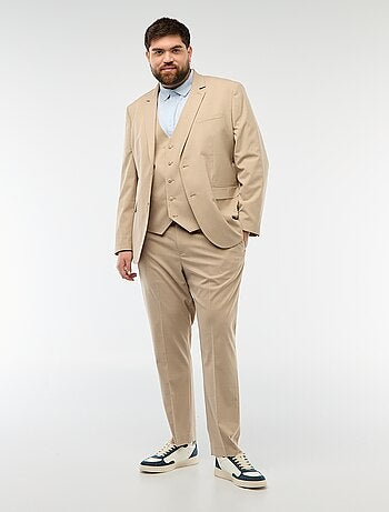 Slim fit kostuumbroek