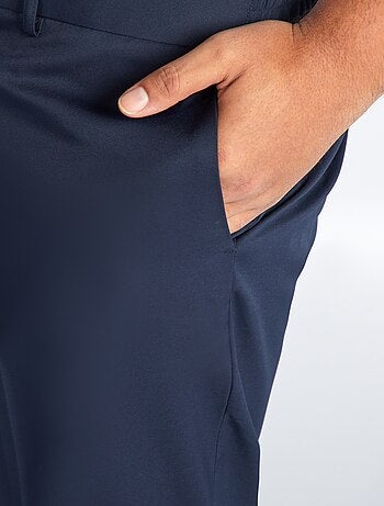 Slim fit kostuumbroek