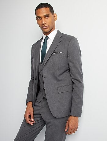 Slim fit-kostuumjas voor heren
