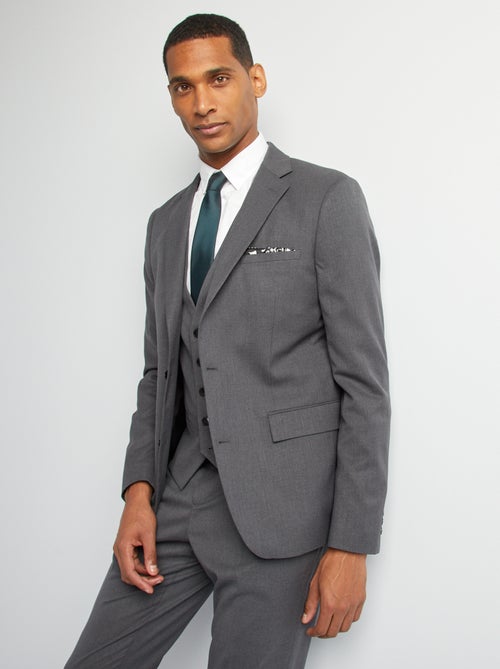 Slim fit-kostuumjas voor heren - Kiabi Slim fit-kostuumjas voor heren - Kiabi