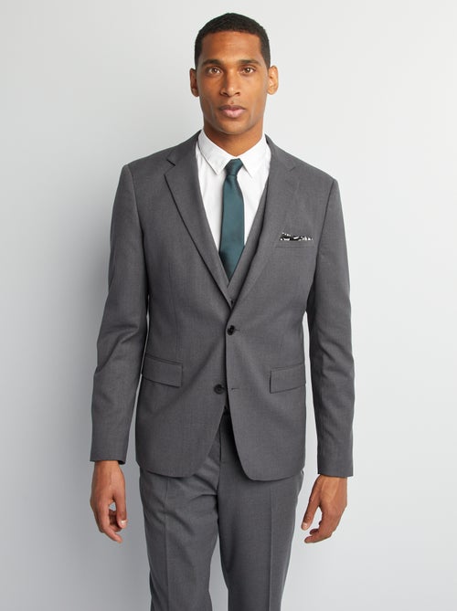Slim fit-kostuumjas voor heren - Kiabi Slim fit-kostuumjas voor heren - Kiabi