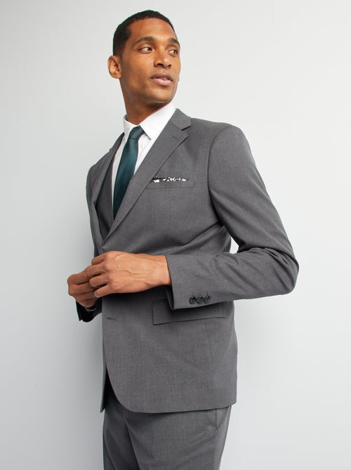 Slim fit-kostuumjas voor heren - Kiabi Slim fit-kostuumjas voor heren - Kiabi