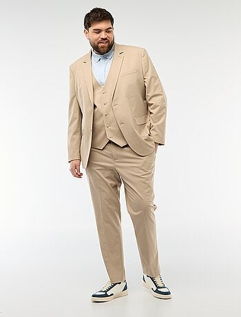 Slim-fit kostuumvest