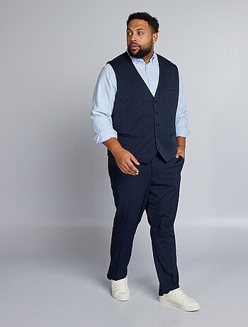 Slim-fit kostuumvest