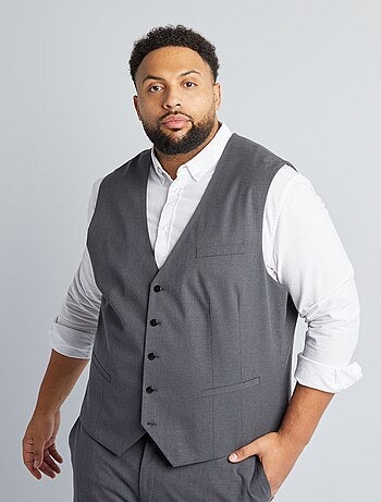 Slim-fit kostuumvest