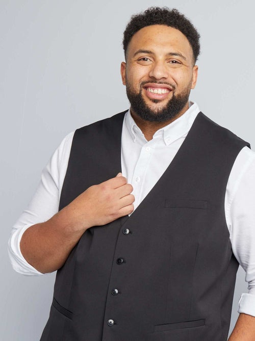 Slim-fit kostuumvest - Kiabi