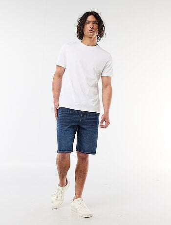 Slim fit spijkerbermuda
