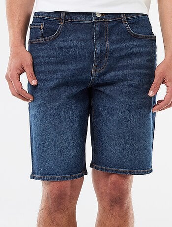 Slim fit spijkerbermuda