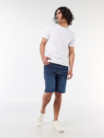 Slim fit spijkerbermuda